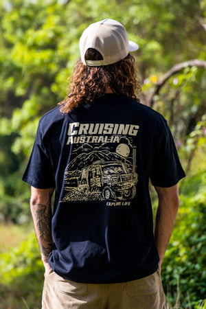 Cruising Australia Tee - Black