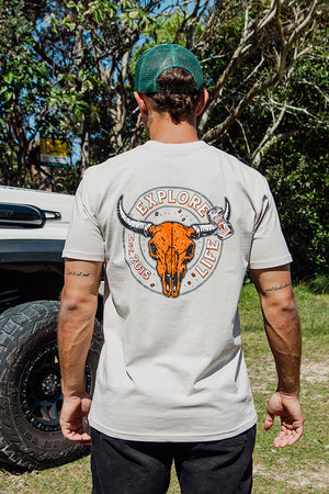 Bull Territory - Classic Tee - Bone
