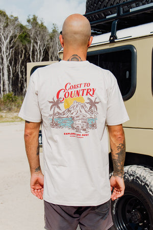 Coast to Country - Classic Tee - Bone