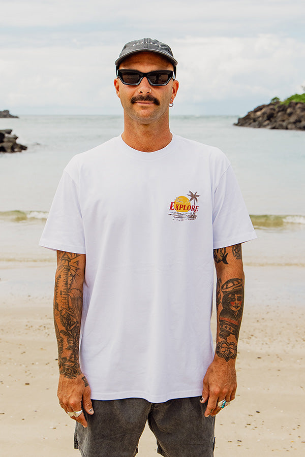 Coast to Country - Classic Tee - White