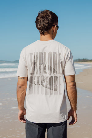 Drop Zone - Classic Tee - Bone