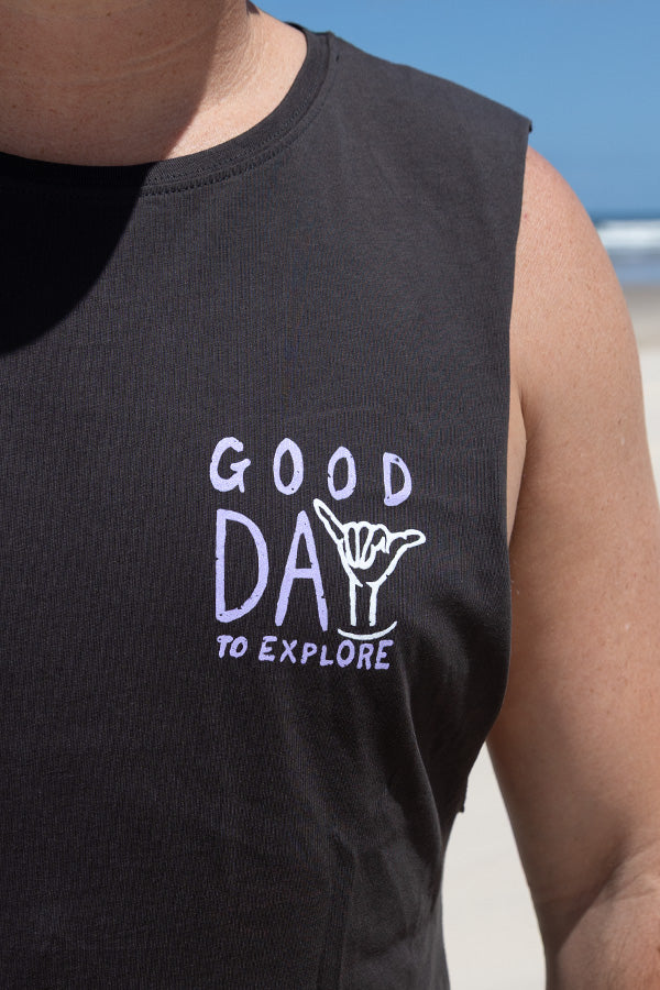 Good Day to Explore Tank - Coal