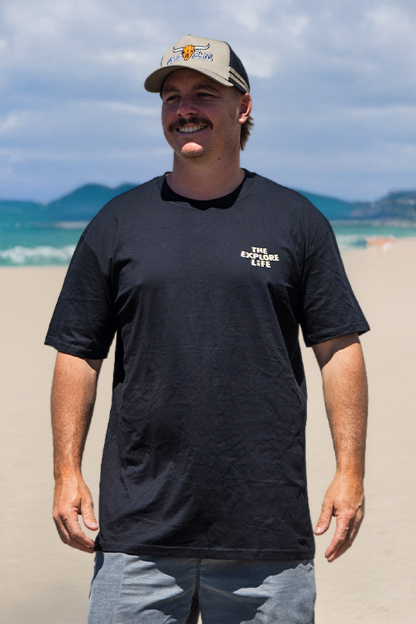 Home Is Where You Park It (Caravan Living) - Tee - Black