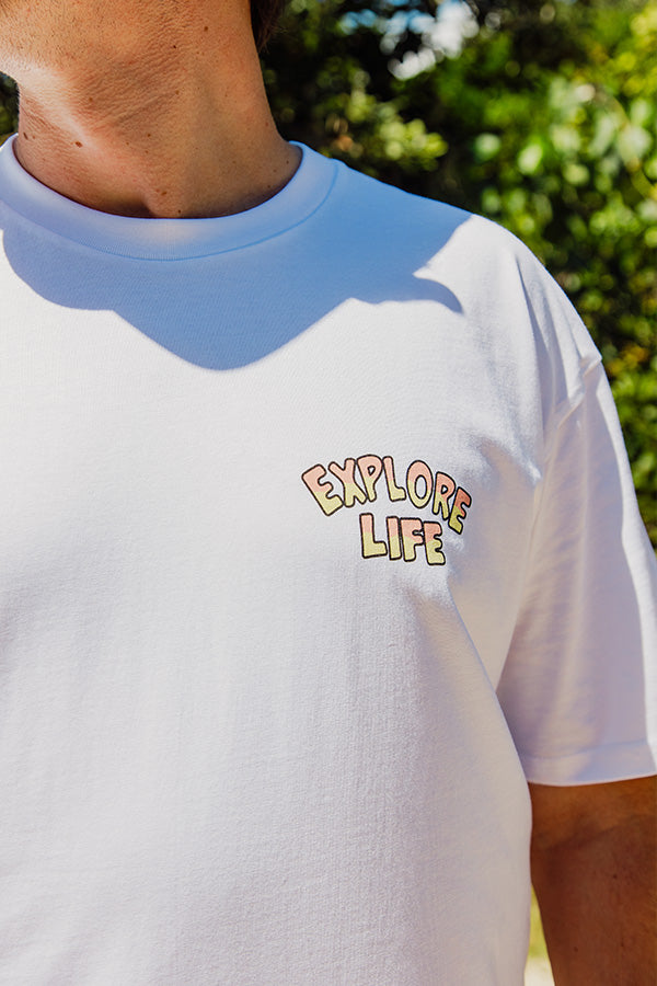 Lucky Country - Classic Tee - White