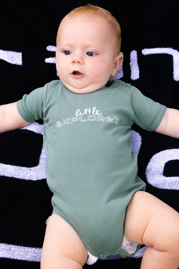 Little Explorer Onesie - SAGE