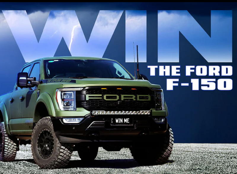 WIN The Adventure Kings FORD F-150 LARIAT, 1 Day Membership + 40x Free Entries