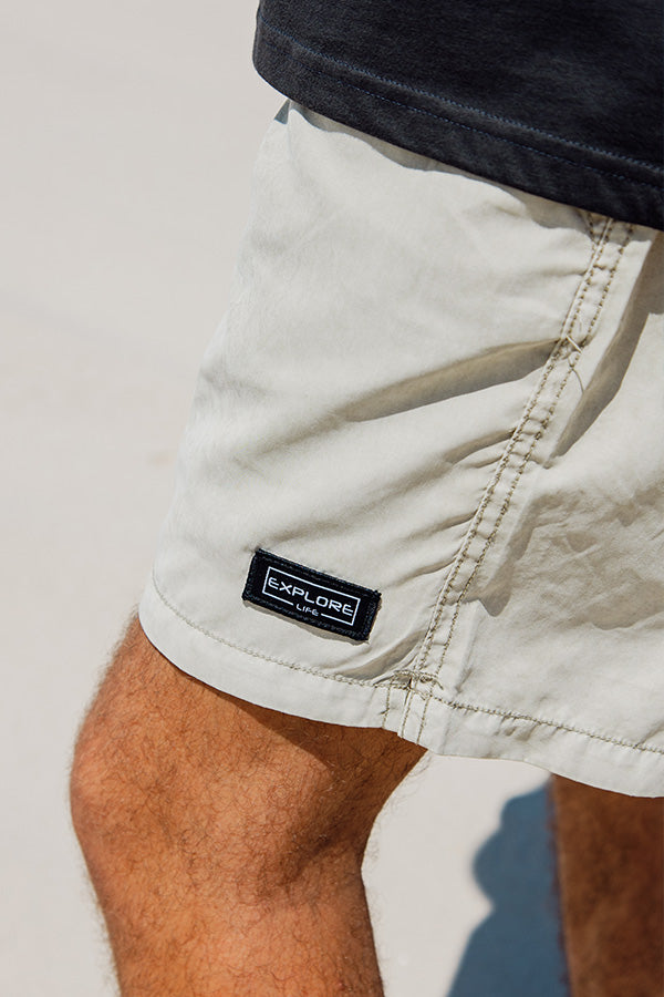 Explore Life Swim Short - Bone