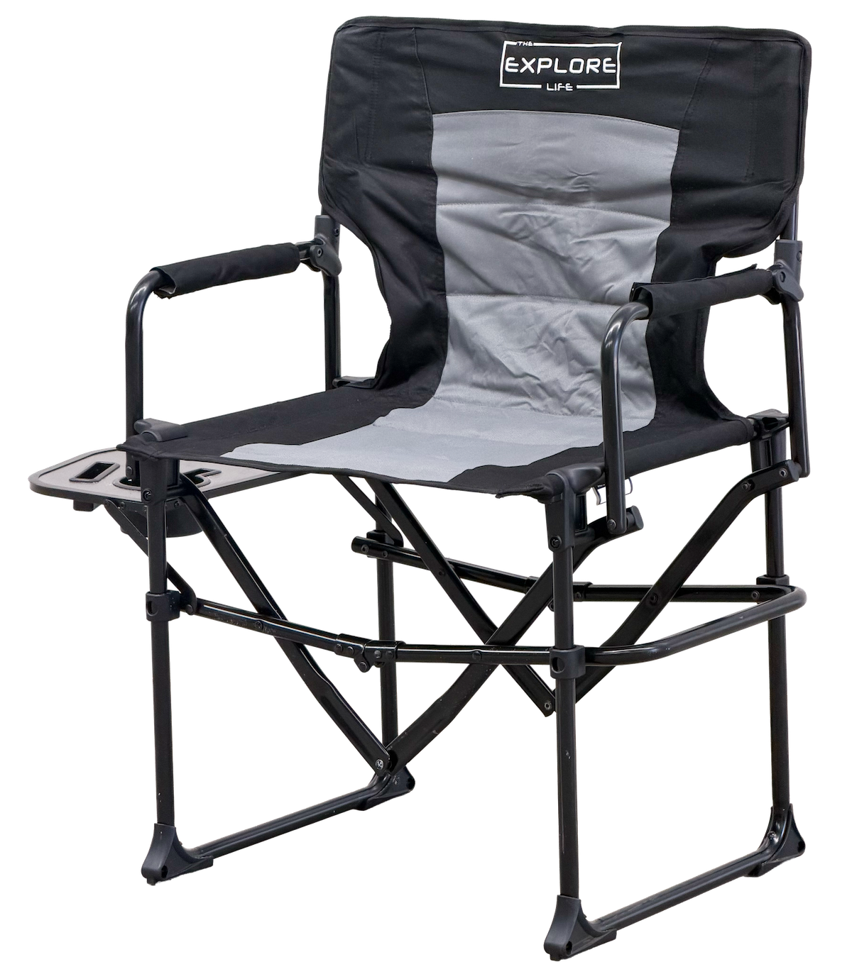 Camp chair cutout