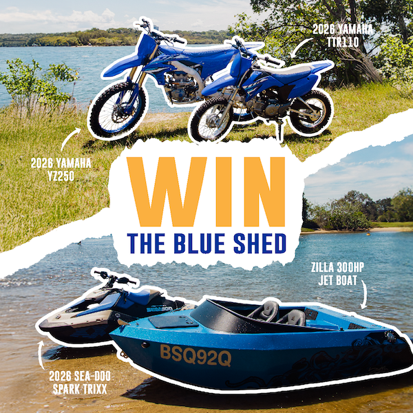 Explore Dream Blue Shed Giveaway