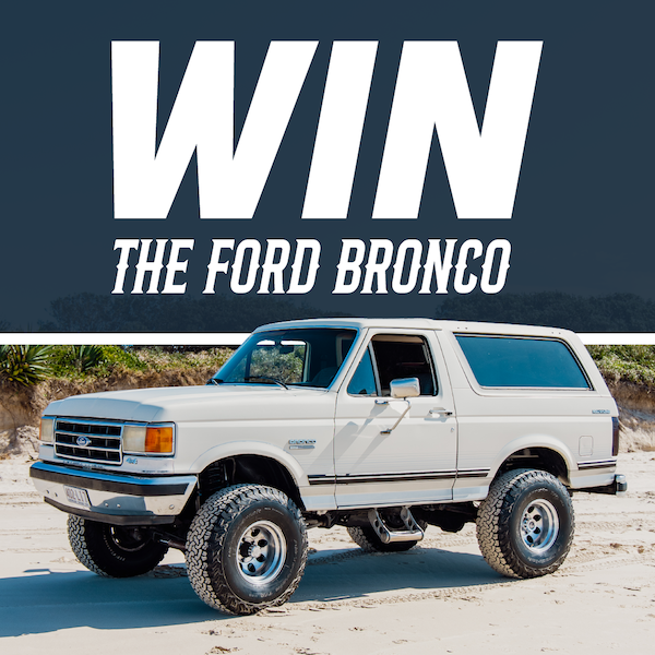 WIN The Ford Bronco, 1 Day Membership + 40x Free Entries