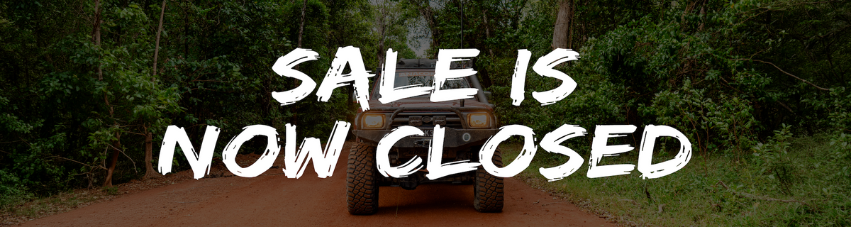 Sale is now closed
