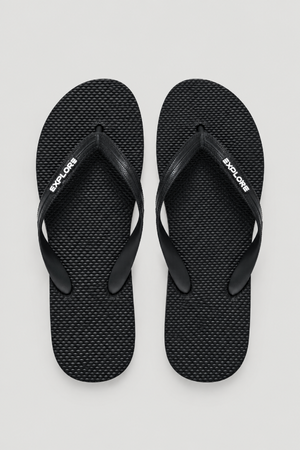 Explore Life Thongs - Black