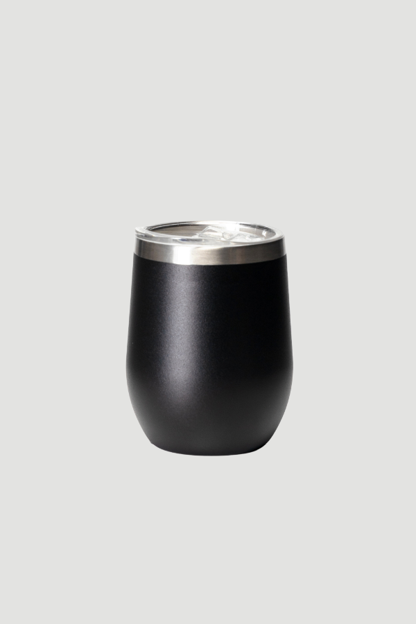 EXPLORE LIFE WINE TUMBLER - BLACK