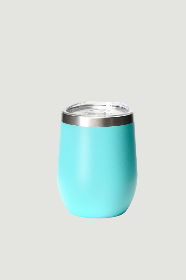 EXPLORE LIFE WINE TUMBLER - TEAL