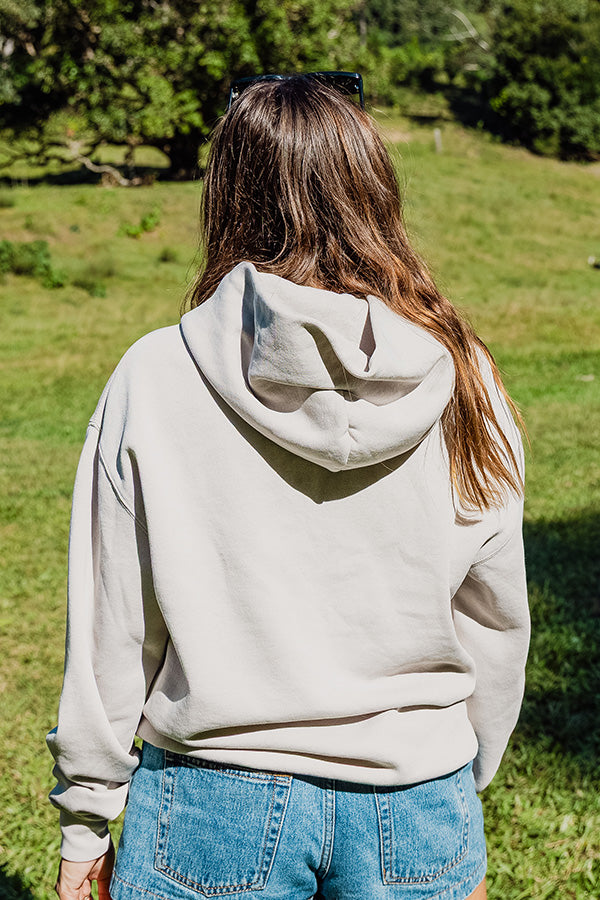 Womens Premium Hood - Faded Bone