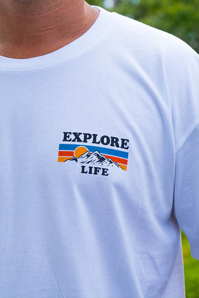 Explore Every Day - Tee - White – The Explore Life