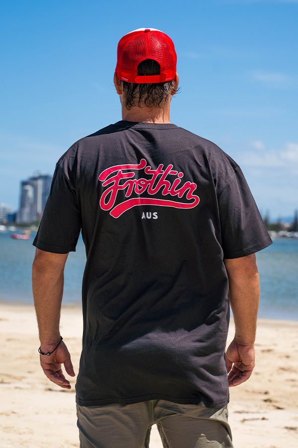 Frothin - Classic Tee - Coal