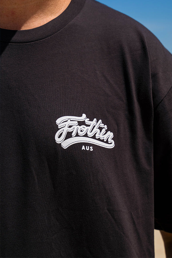 Frothin - Classic Tee - Coal