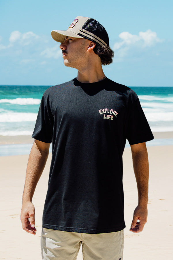 Lucky Country - Classic Tee - Black