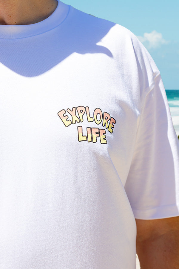 Lucky Country - Classic Tee - White