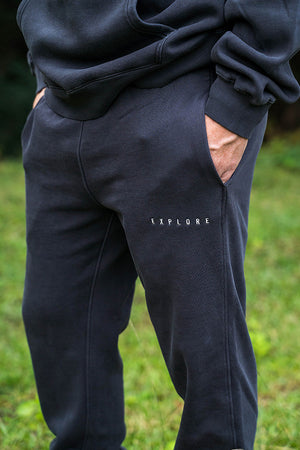 Explore Relax Track Pants - Faded Black