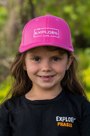 Explore KIDS Lifestyle Hat - Dark Pink