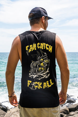 Can Catch F All  Tank - Black