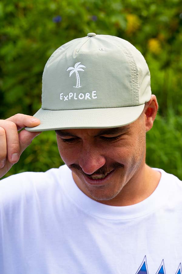 Explore Palm Surf Cap - Khaki