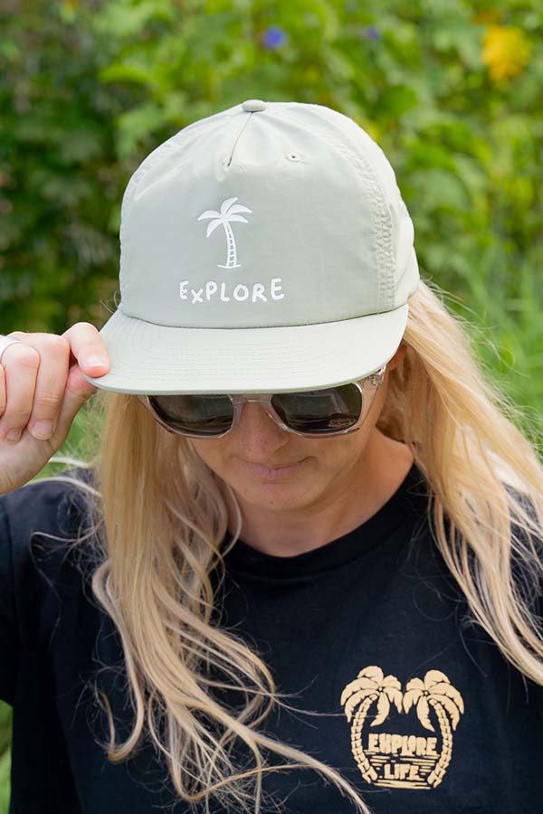 Explore Palm Surf Cap - Khaki